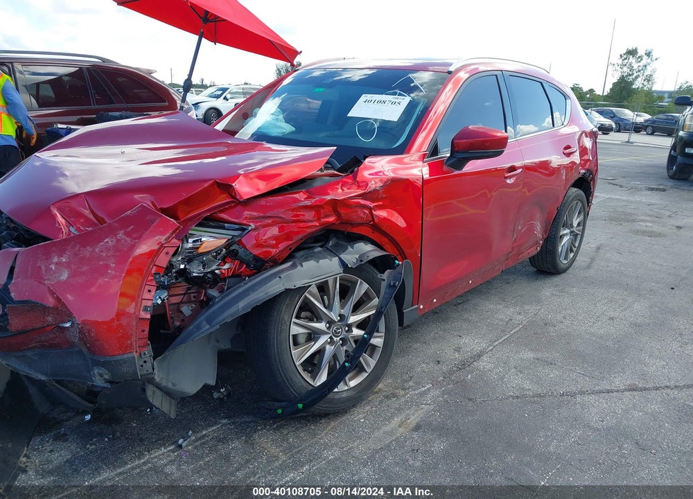 2021 MAZDA CX-5 GRAND TOURING RESERVE VIN: JM3KFBAY1M0430897