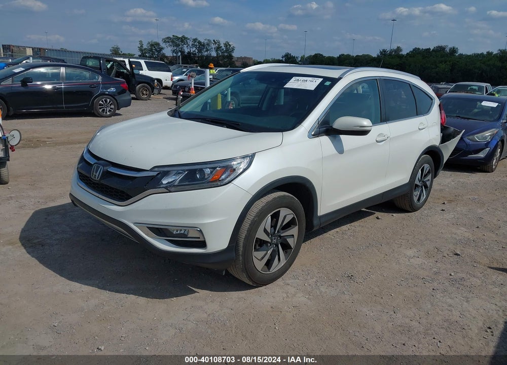 2016 HONDA CR-V TOURING VIN: 5J6RM4H97GL041055