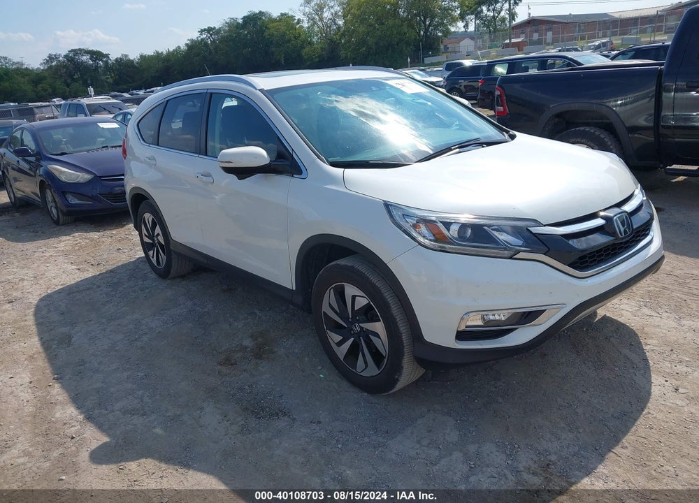 2016 HONDA CR-V TOURING VIN: 5J6RM4H97GL041055