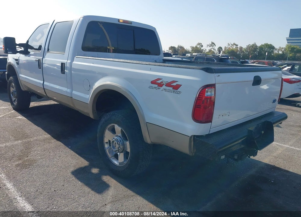 2008 HARLEY-DAVIDSON FORD F-250 FX4//KING RANCH/LARIAT/XL/XLT VIN: 1FTSW21R68EC35520