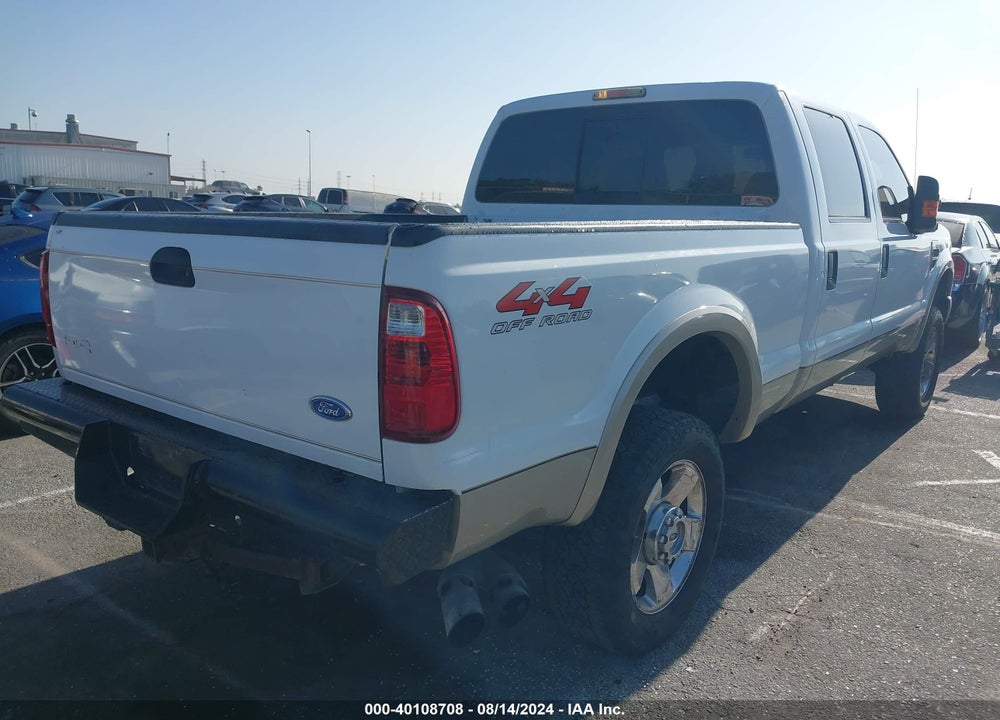 2008 HARLEY-DAVIDSON FORD F-250 FX4//KING RANCH/LARIAT/XL/XLT VIN: 1FTSW21R68EC35520