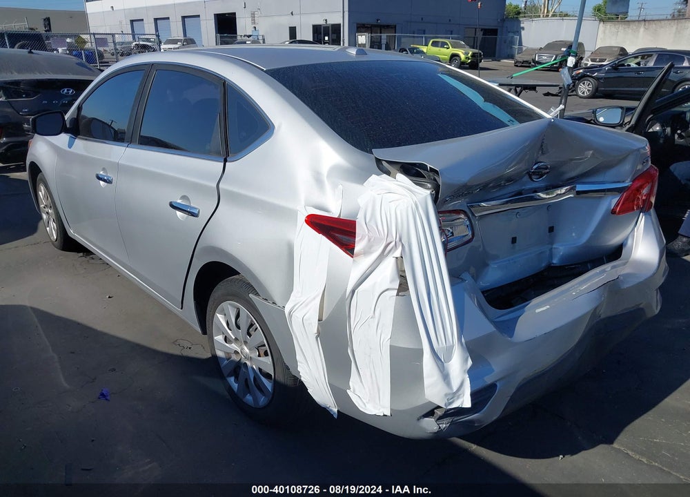 2017 NISSAN SENTRA SV VIN: 3N1AB7AP6HY299064