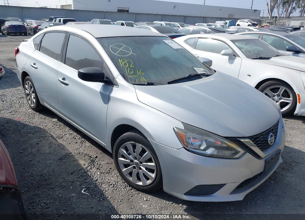 2017 NISSAN SENTRA SV VIN: 3N1AB7AP6HY299064