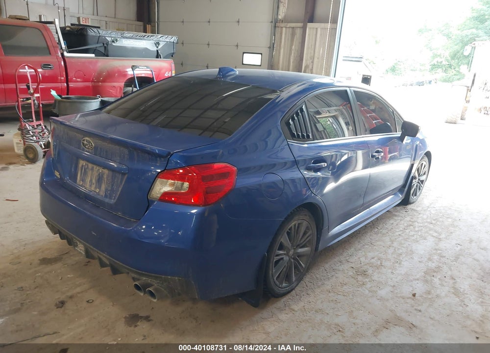 2015 SUBARU WRX LIMITED VIN: JF1VA1G69F9818856