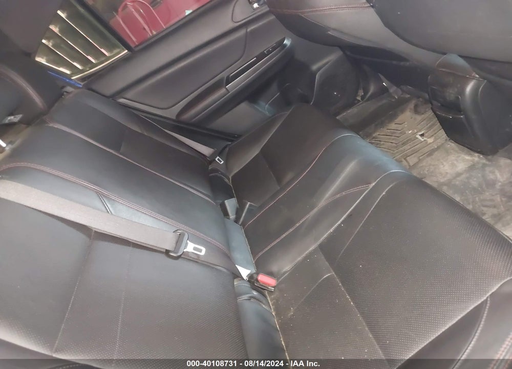 2015 SUBARU WRX LIMITED VIN: JF1VA1G69F9818856