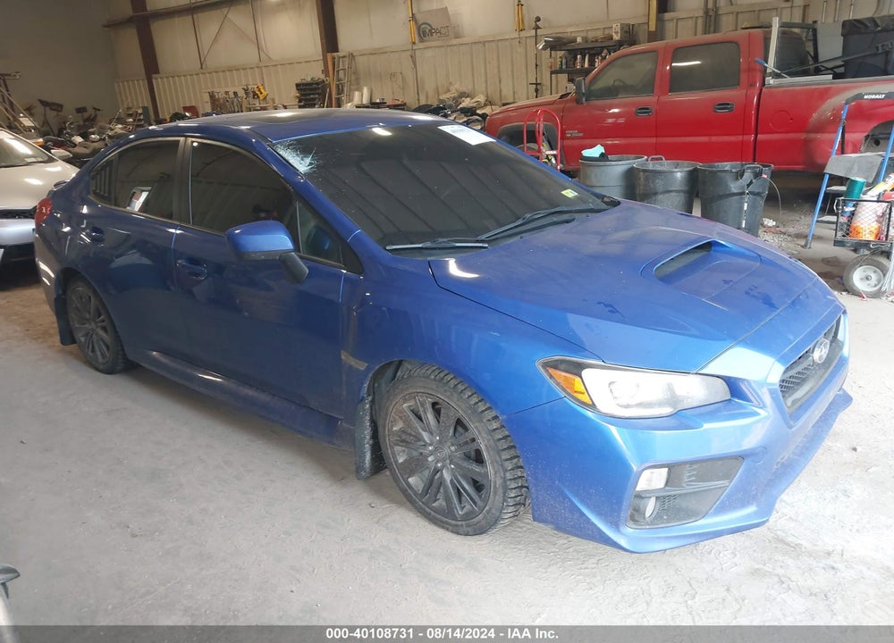 2015 SUBARU WRX LIMITED VIN: JF1VA1G69F9818856