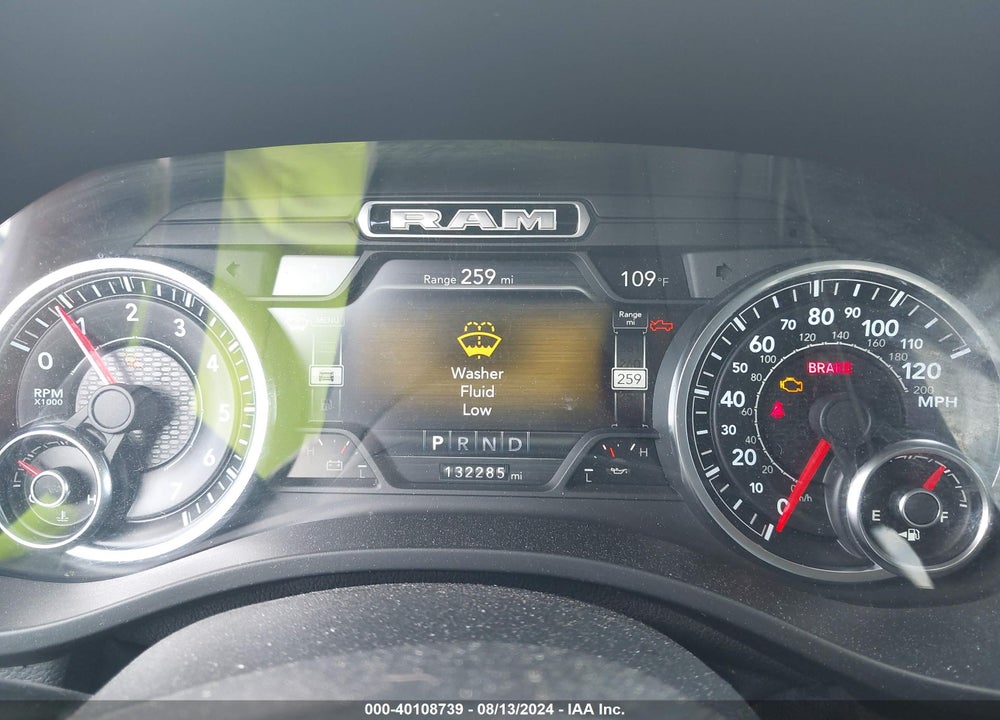 2019 RAM 1500 VIN: 1C6RRERT6KN526606