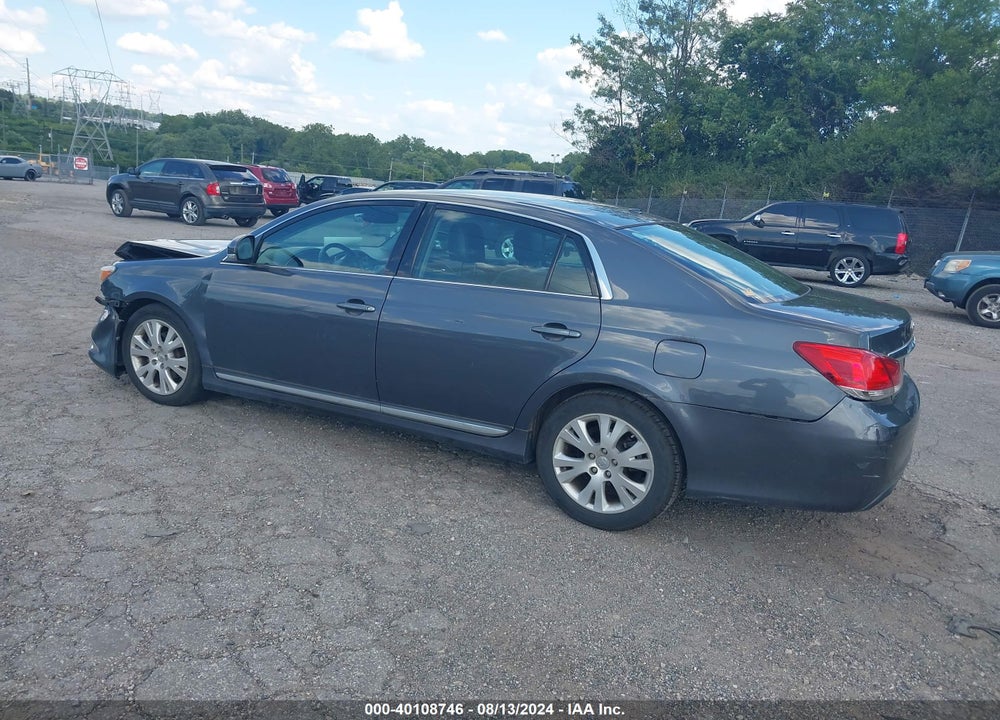 2011 TOYOTA AVALON VIN: 4T1BK3DB1BU385334