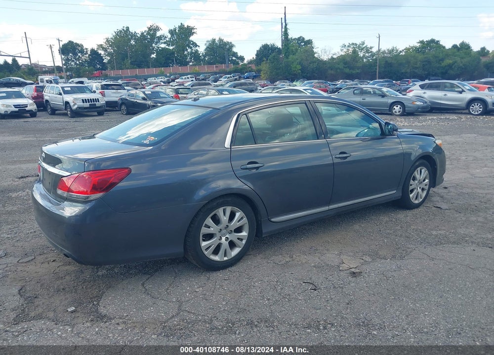 2011 TOYOTA AVALON VIN: 4T1BK3DB1BU385334