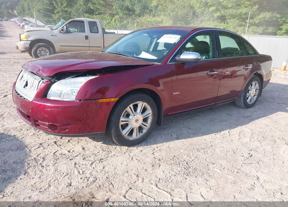2008 MERCURY SABLE PREMIER VIN: 1MEHM42W98G606026