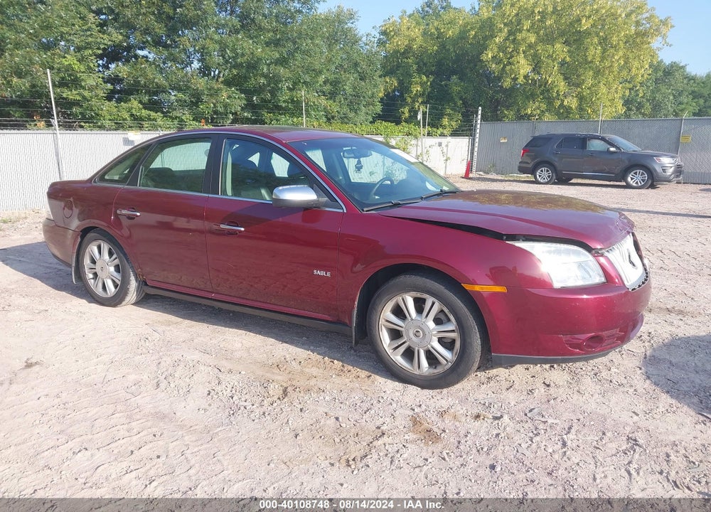 2008 MERCURY SABLE PREMIER VIN: 1MEHM42W98G606026