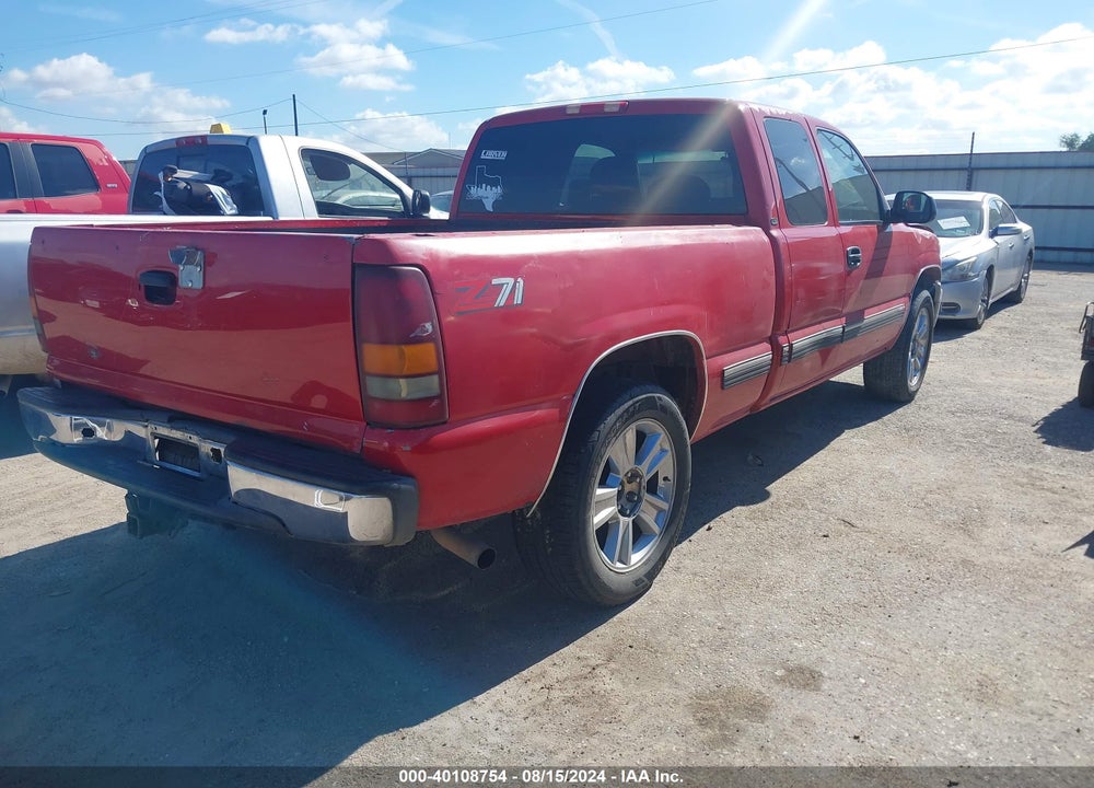 1999 CHEVROLET SILVERADO 1500 LS VIN: 1GCEK19T6XE134673