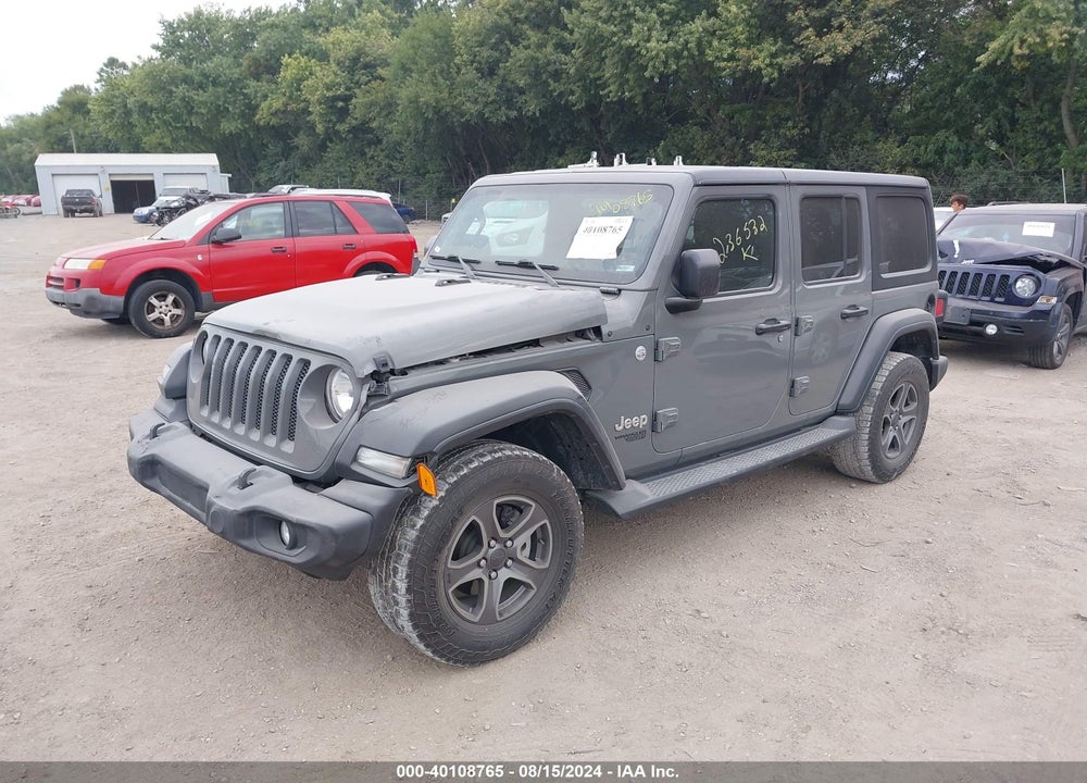 2018 JEEP WRANGLER UNLIMITED SPORT S 4X4 VIN: 1C4HJXDG7JW236532