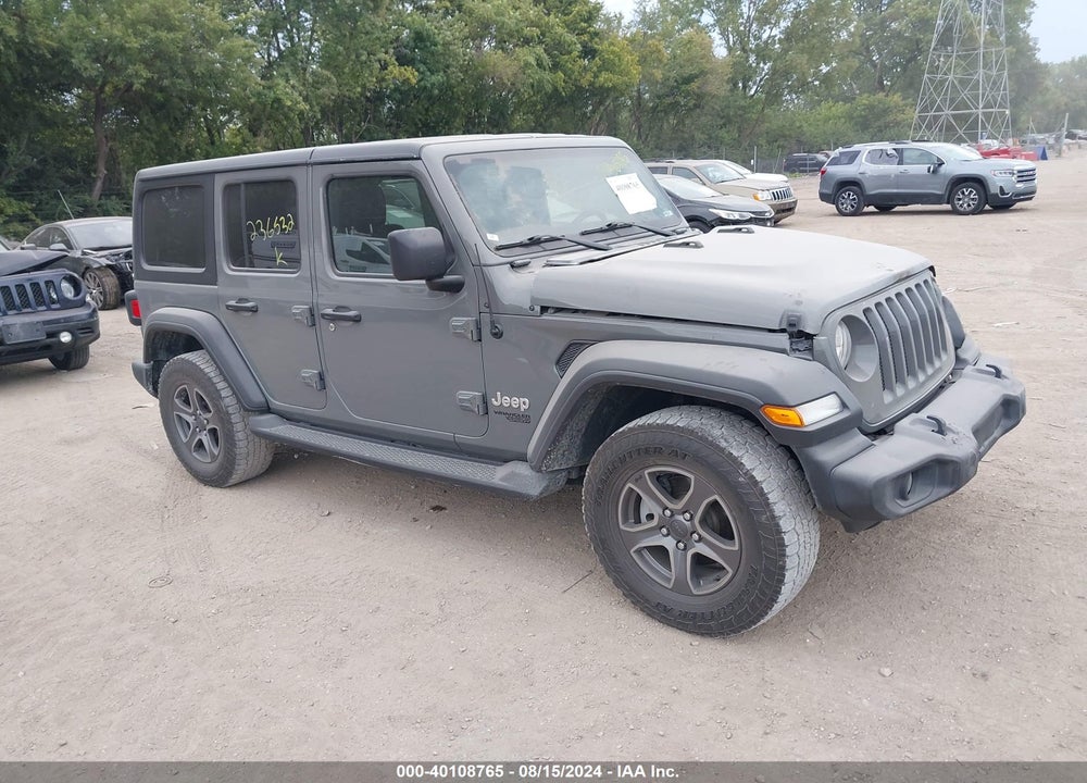 2018 JEEP WRANGLER UNLIMITED SPORT S 4X4 VIN: 1C4HJXDG7JW236532