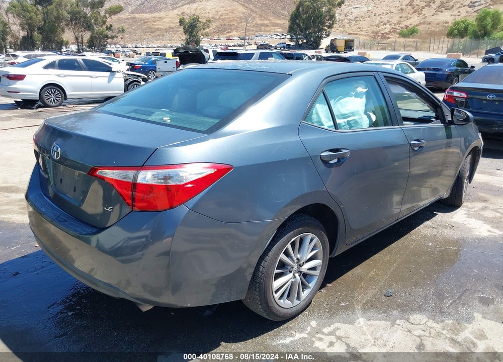 2014 TOYOTA COROLLA LE PLUS VIN: 5YFBURHE3EP049109