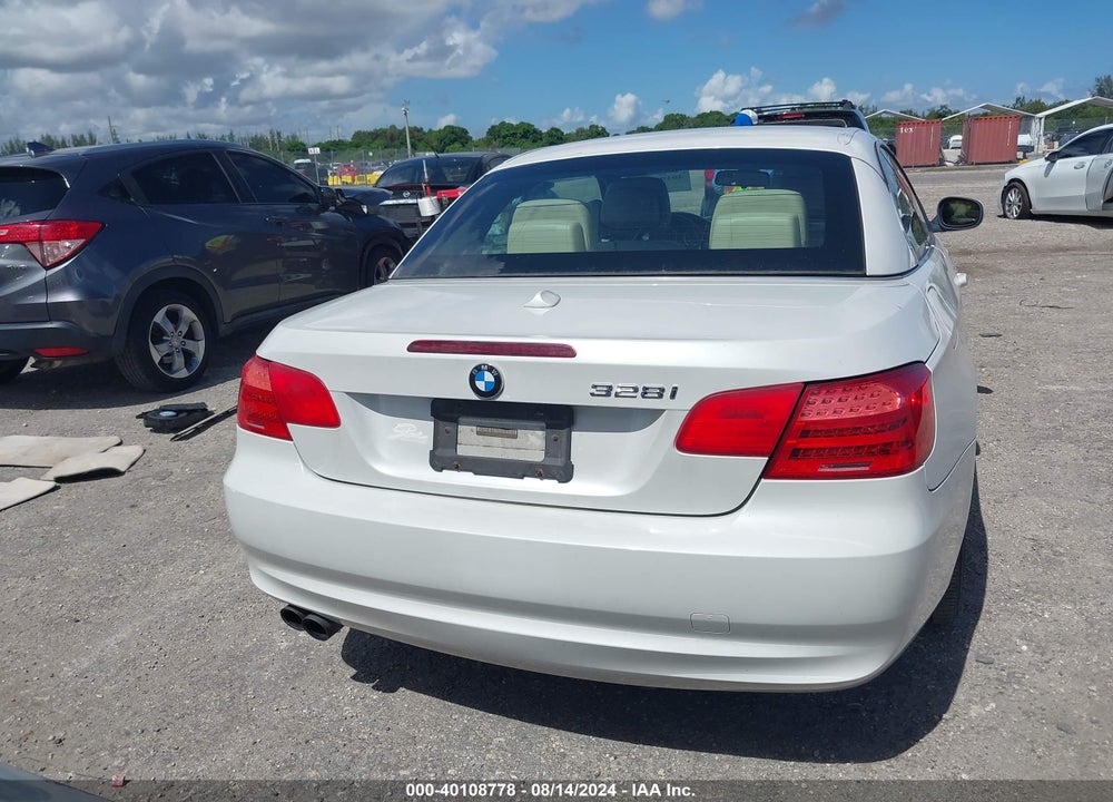 2011 BMW 328I VIN: WBADW7C56BE543629