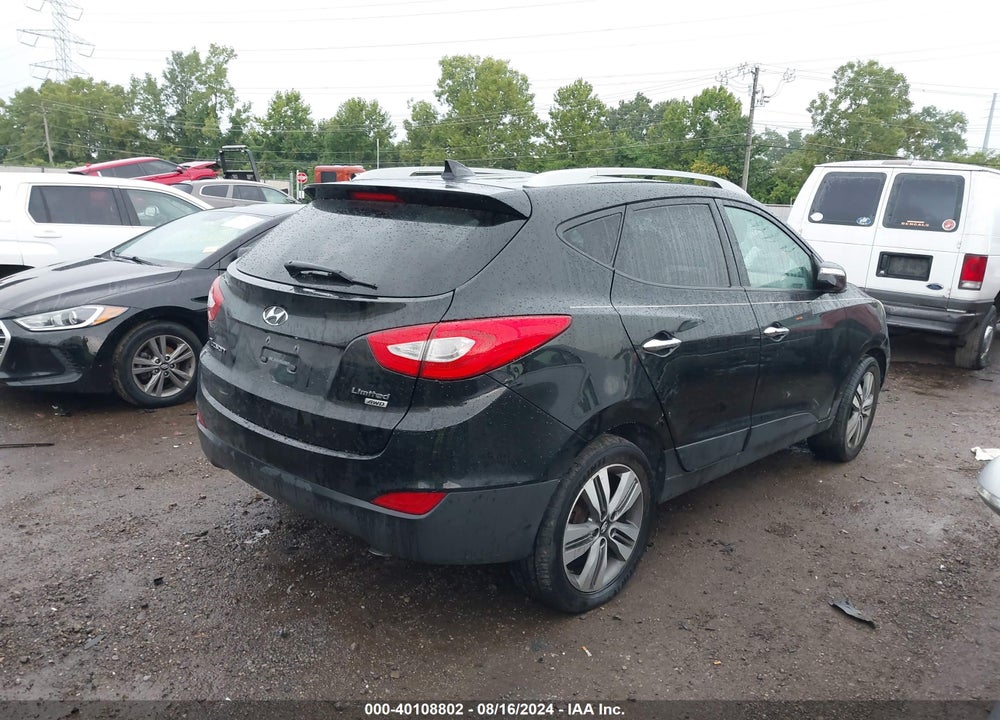 2015 HYUNDAI TUCSON LIMITED VIN: KM8JUCAG8FU978720