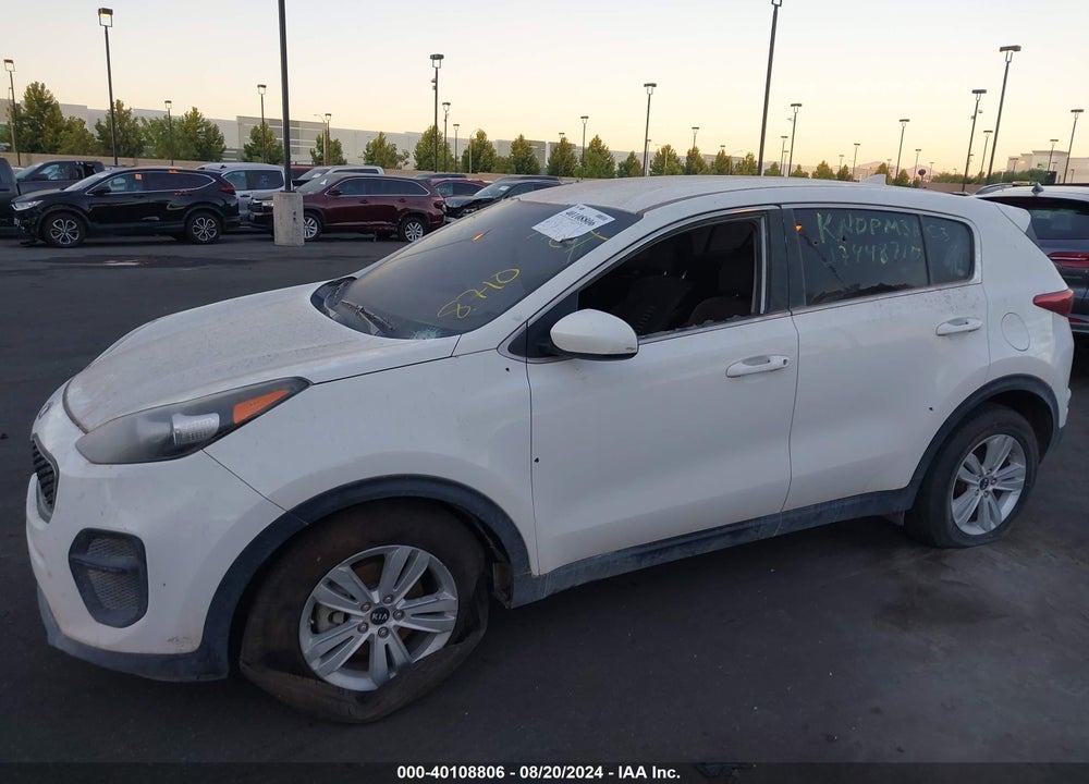 2018 KIA SPORTAGE LX VIN: KNDPM3AC3J7448710