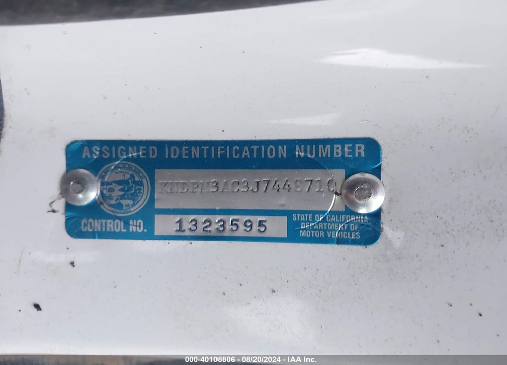 2018 KIA SPORTAGE LX VIN: KNDPM3AC3J7448710