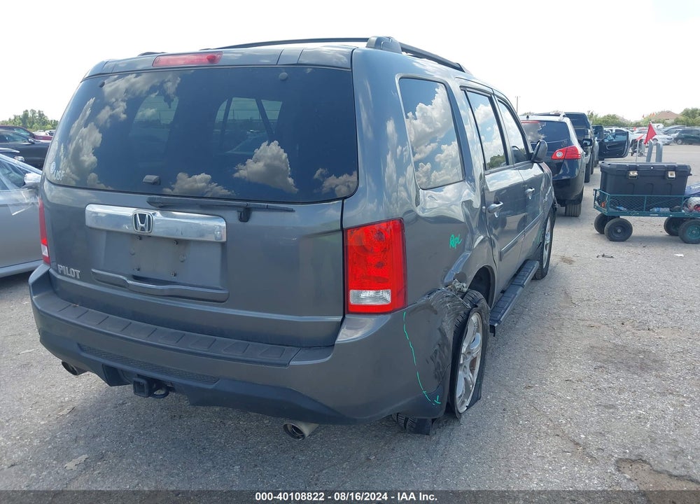 2012 HONDA PILOT EX-L VIN: 5FNYF3H54CB033544
