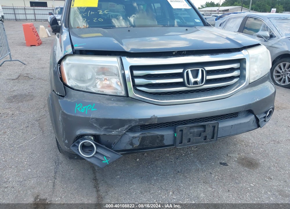 2012 HONDA PILOT EX-L VIN: 5FNYF3H54CB033544