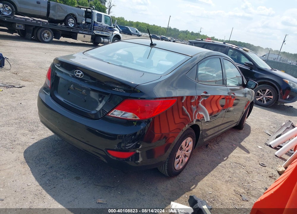 2015 HYUNDAI ACCENT GLS VIN: KMHCT4AE8FU907114