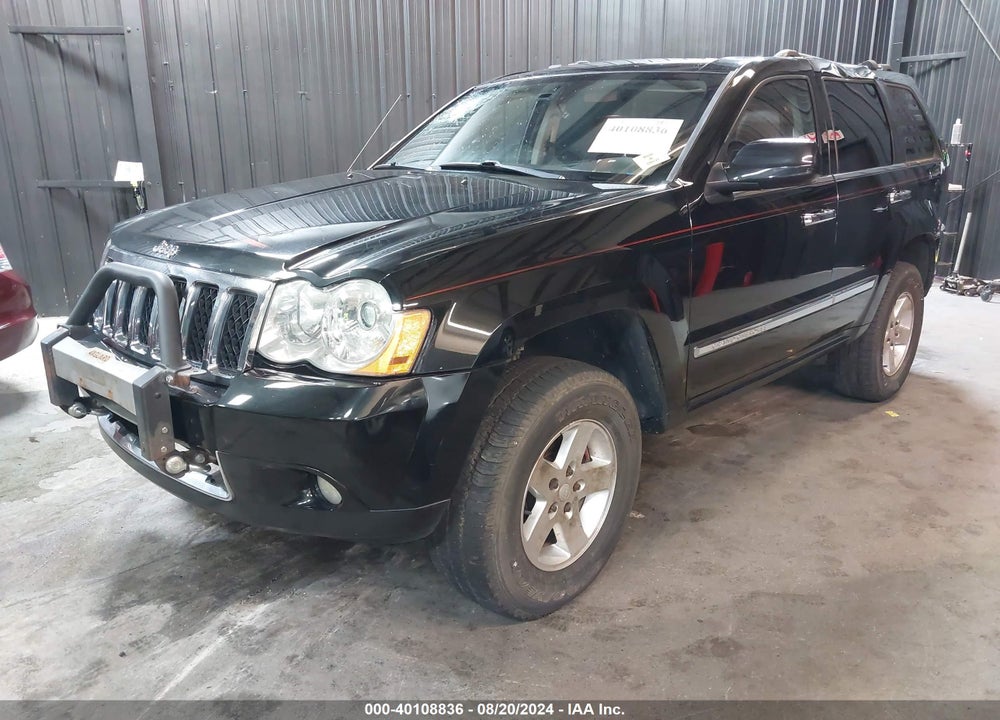 2009 JEEP GRAND CHEROKEE OVERLAND VIN: 1J8HR68T99C535391