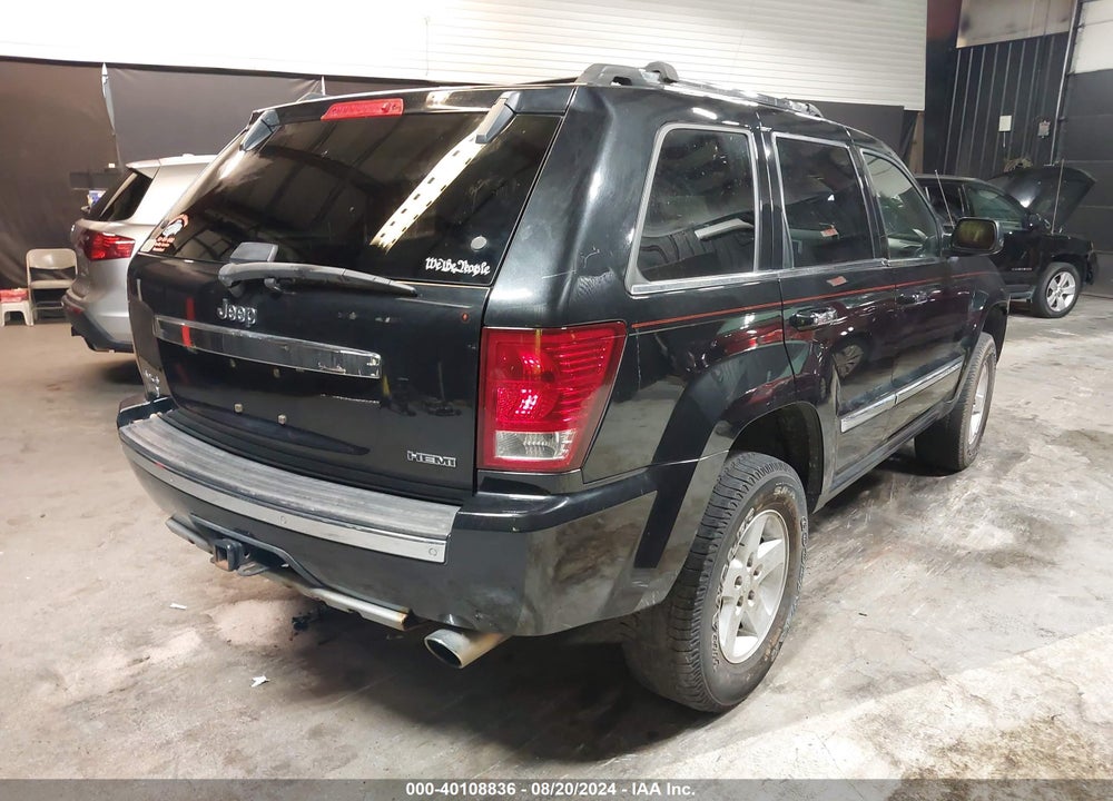 2009 JEEP GRAND CHEROKEE OVERLAND VIN: 1J8HR68T99C535391