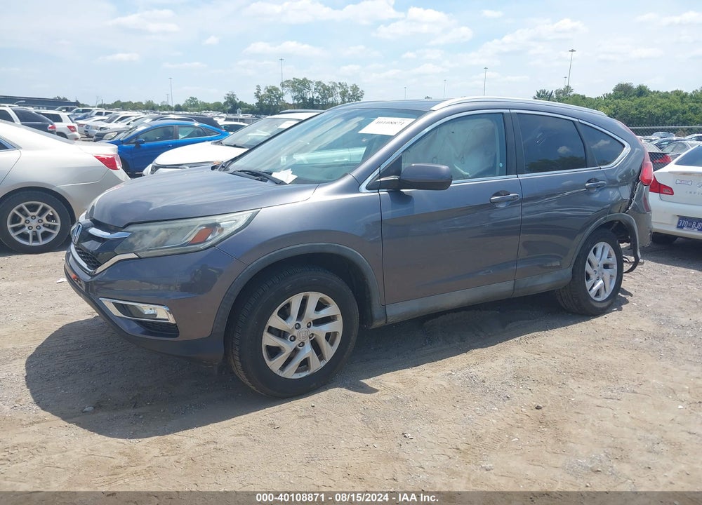 2015 HONDA CR-V EX-L VIN: 2HKRM4H72FH703390