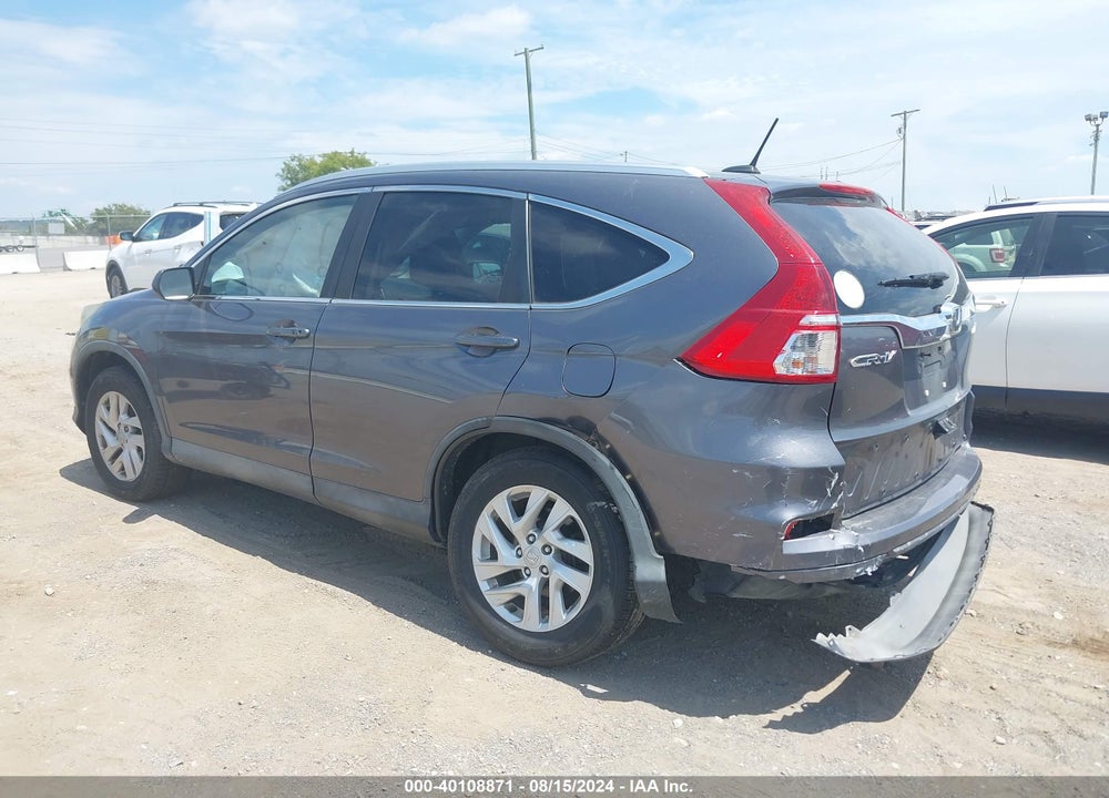 2015 HONDA CR-V EX-L VIN: 2HKRM4H72FH703390