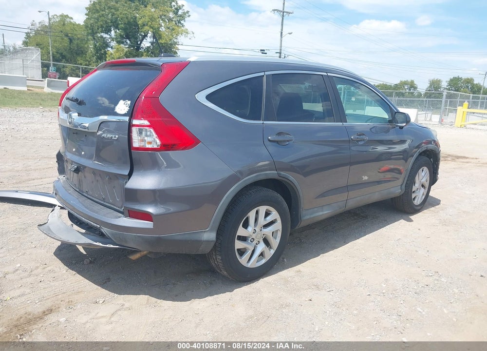 2015 HONDA CR-V EX-L VIN: 2HKRM4H72FH703390