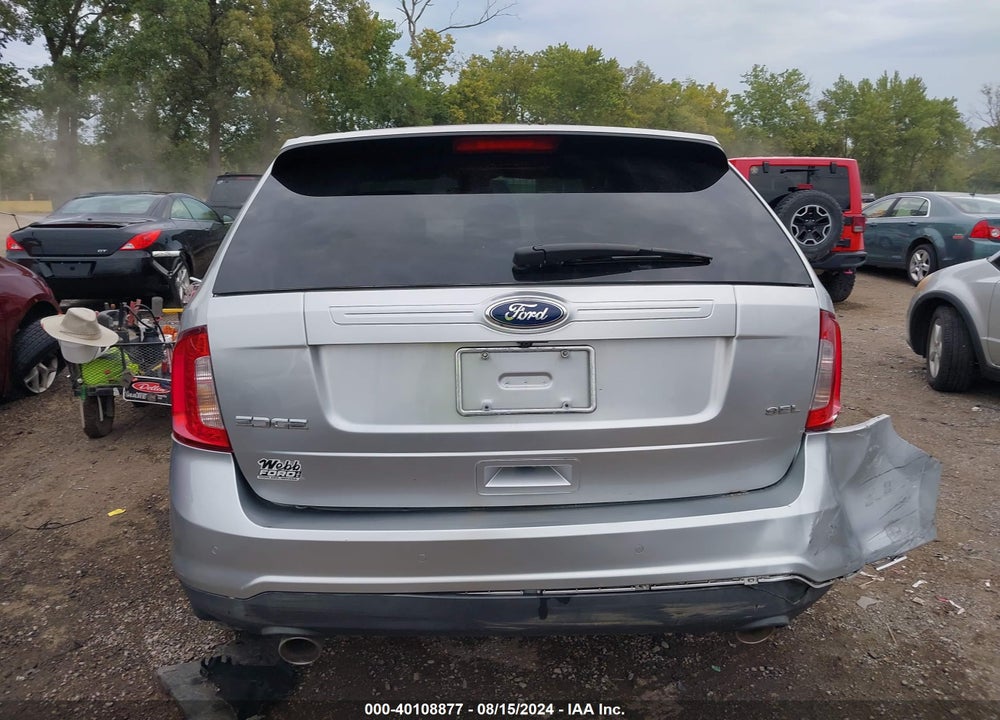 2012 FORD EDGE SEL VIN: 2FMDK3JC9CBA02334