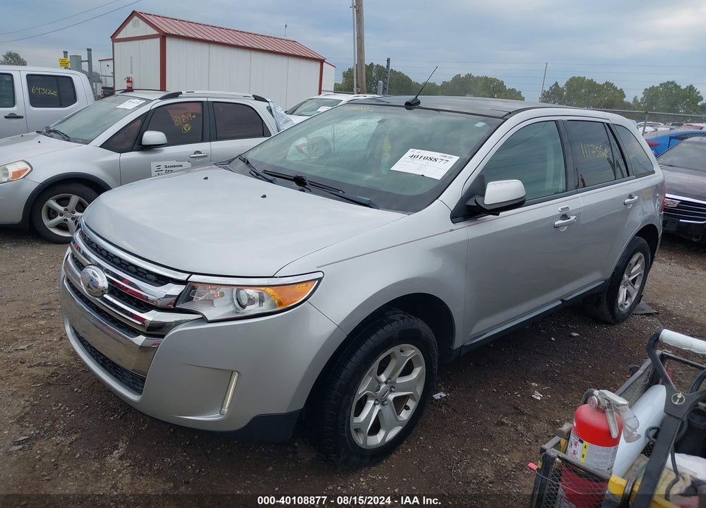 2012 FORD EDGE SEL VIN: 2FMDK3JC9CBA02334