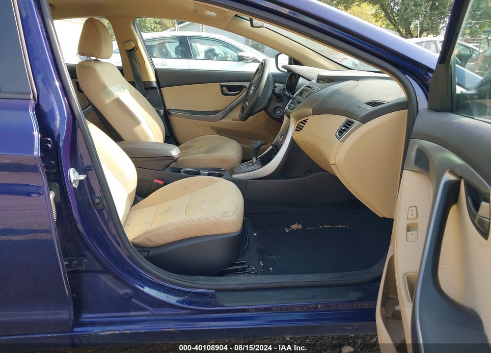 2013 HYUNDAI ELANTRA GLS VIN: 5NPDH4AE0DH267255