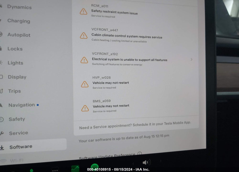 2018 TESLA MODEL 3 LONG RANGE/PERFORMANCE VIN: 5YJ3E1EB3JF083148