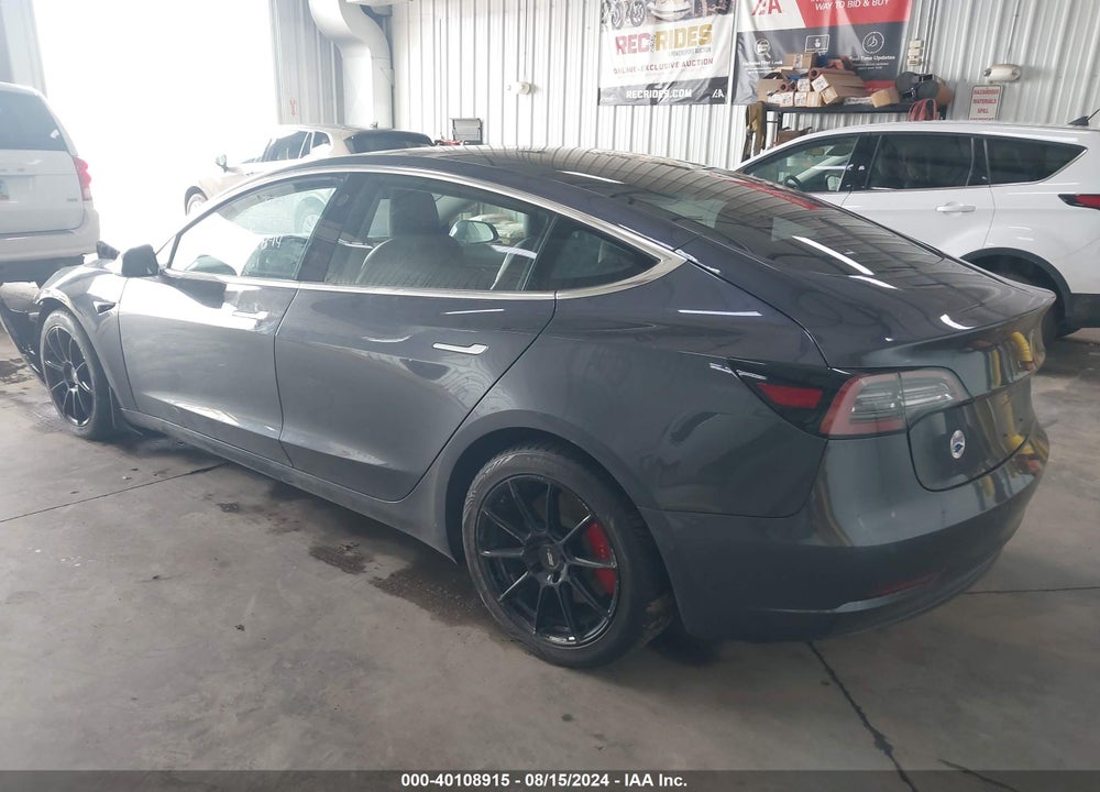 2018 TESLA MODEL 3 LONG RANGE/PERFORMANCE VIN: 5YJ3E1EB3JF083148