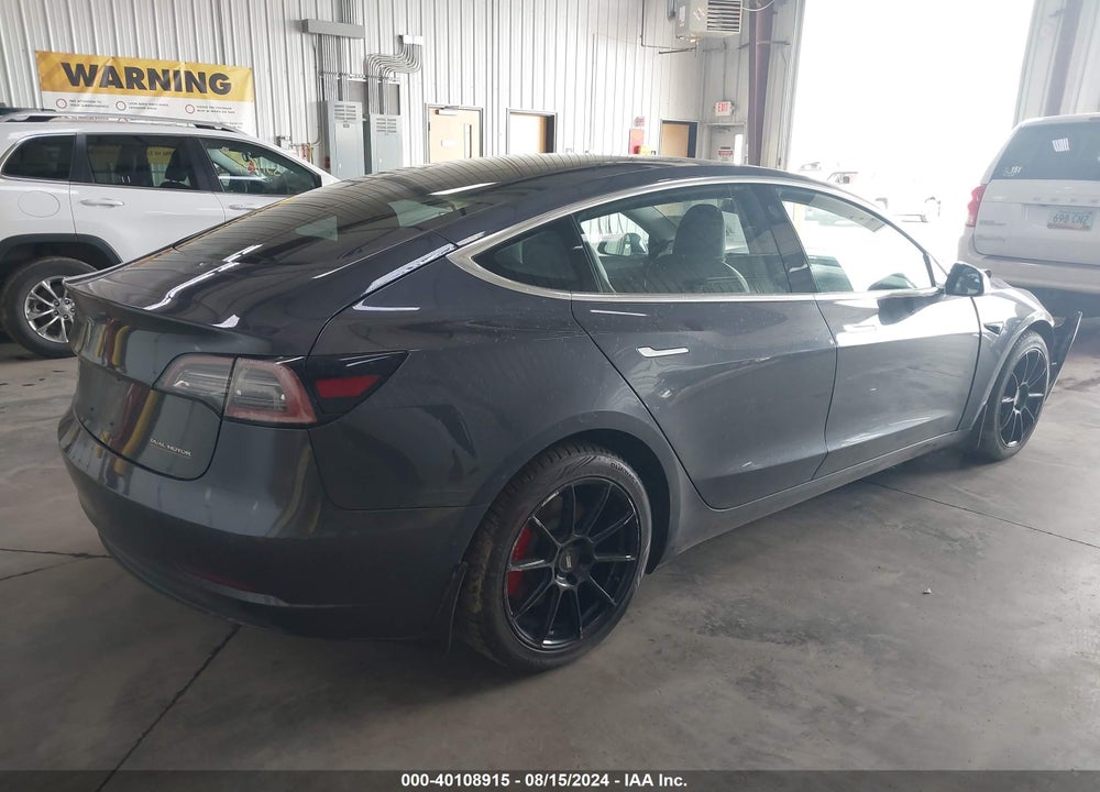 2018 TESLA MODEL 3 LONG RANGE/PERFORMANCE VIN: 5YJ3E1EB3JF083148