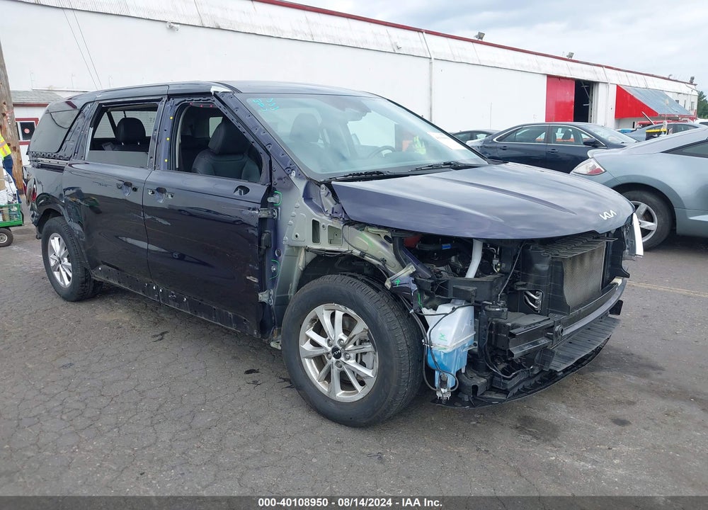 2022 KIA CARNIVAL MPV LX SEAT PACKAGE VIN: KNDNB4H35N6116269