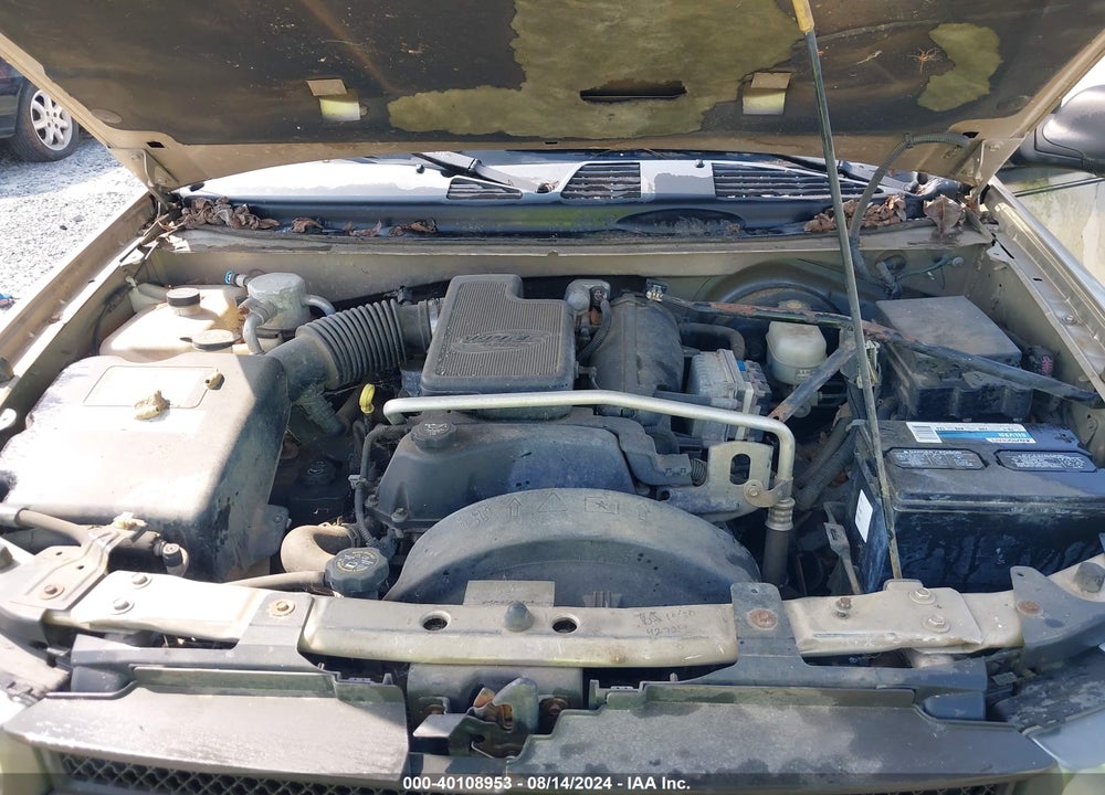 2004 CHEVROLET TRAILBLAZER LS VIN: 1GNDS13S642166488