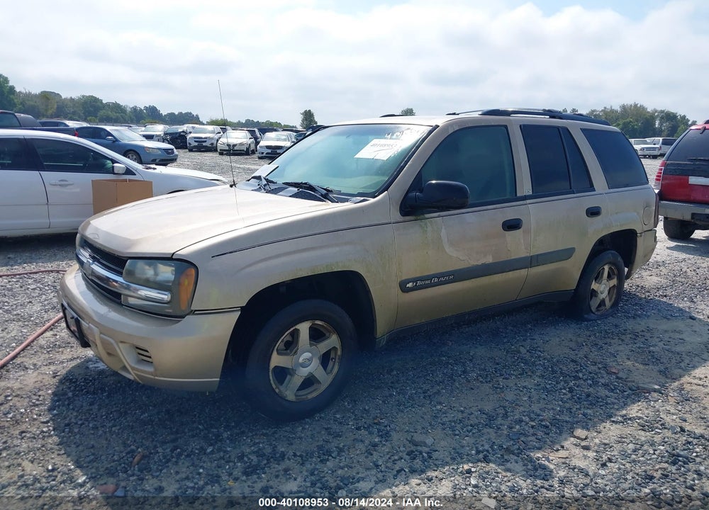 2004 CHEVROLET TRAILBLAZER LS VIN: 1GNDS13S642166488
