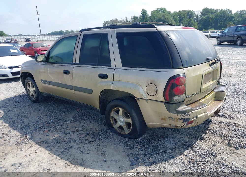 2004 CHEVROLET TRAILBLAZER LS VIN: 1GNDS13S642166488