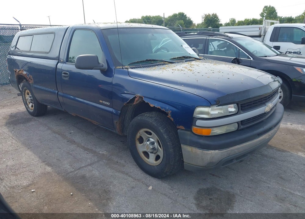 2002 CHEVROLET SILVERADO 1500 VIN: 1GCEC14W72Z153233