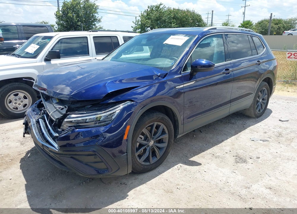 2022 VOLKSWAGEN TIGUAN 2.0T SE VIN: 3VV3B7AX5NM037840