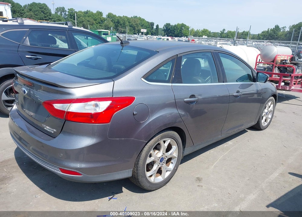 2013 FORD FOCUS TITANIUM VIN: 1FADP3J28DL156179