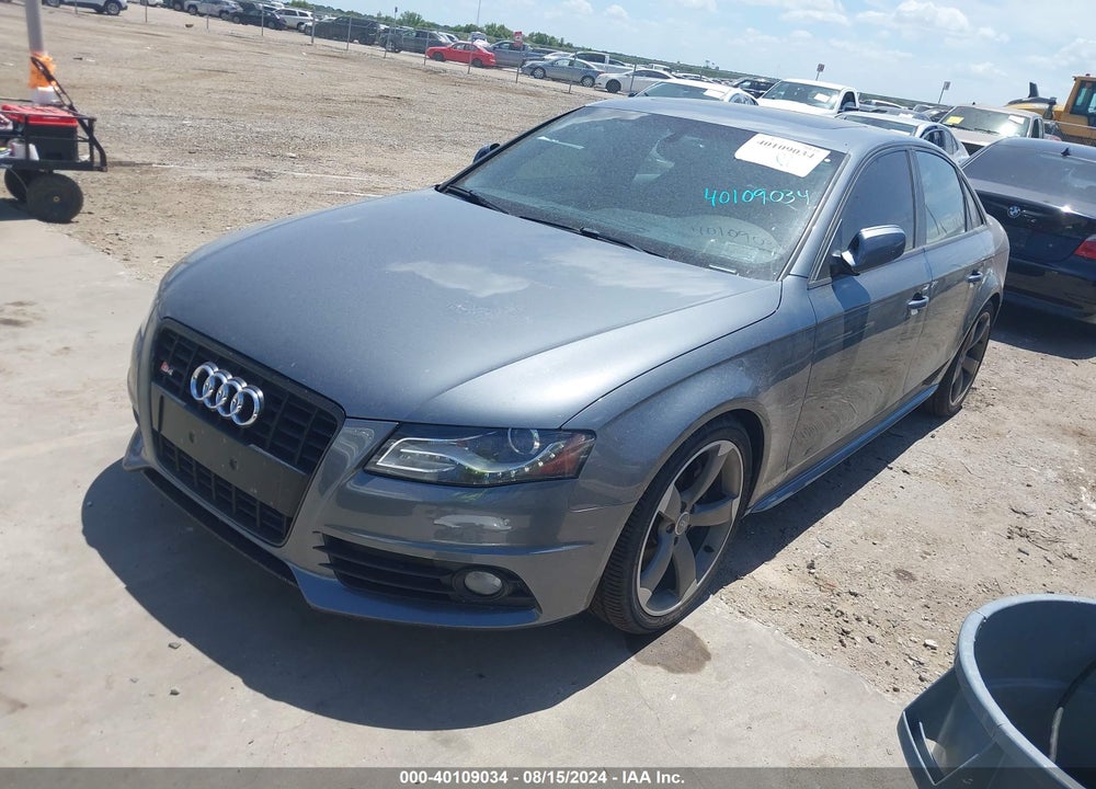 2012 AUDI S4 3.0 PREMIUM PLUS VIN: WAUMGAFL2CA116557