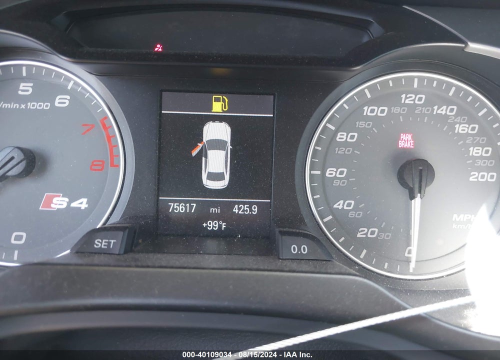 2012 AUDI S4 3.0 PREMIUM PLUS VIN: WAUMGAFL2CA116557