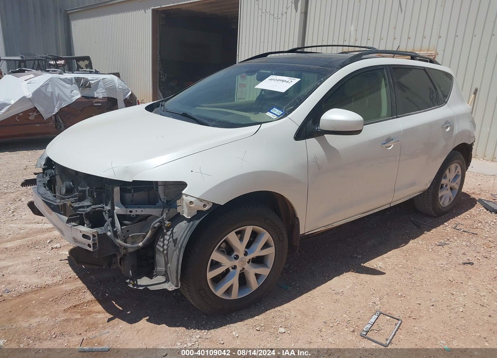 2014 NISSAN MURANO SL VIN: JN8AZ1MU8EW405237