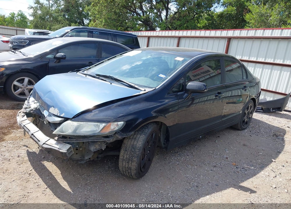2009 HONDA CIVIC LX VIN: 2HGFA16589H319768