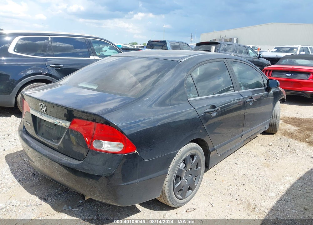 2009 HONDA CIVIC LX VIN: 2HGFA16589H319768