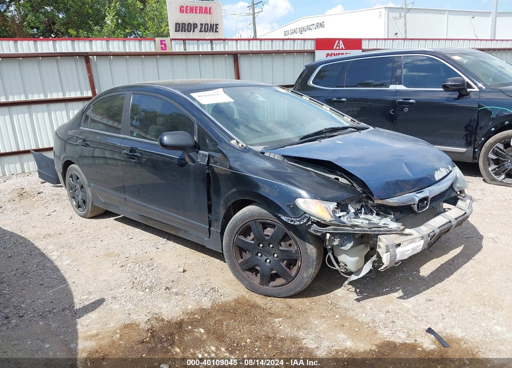 2009 HONDA CIVIC LX VIN: 2HGFA16589H319768